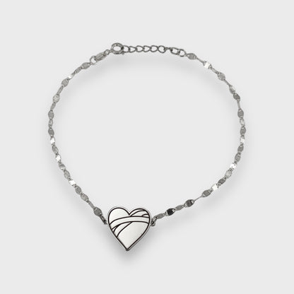 BANDAGED HEART BRACELET